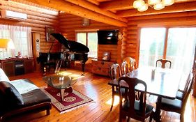 A Private Log House With Mt Fuji View & Piano - 