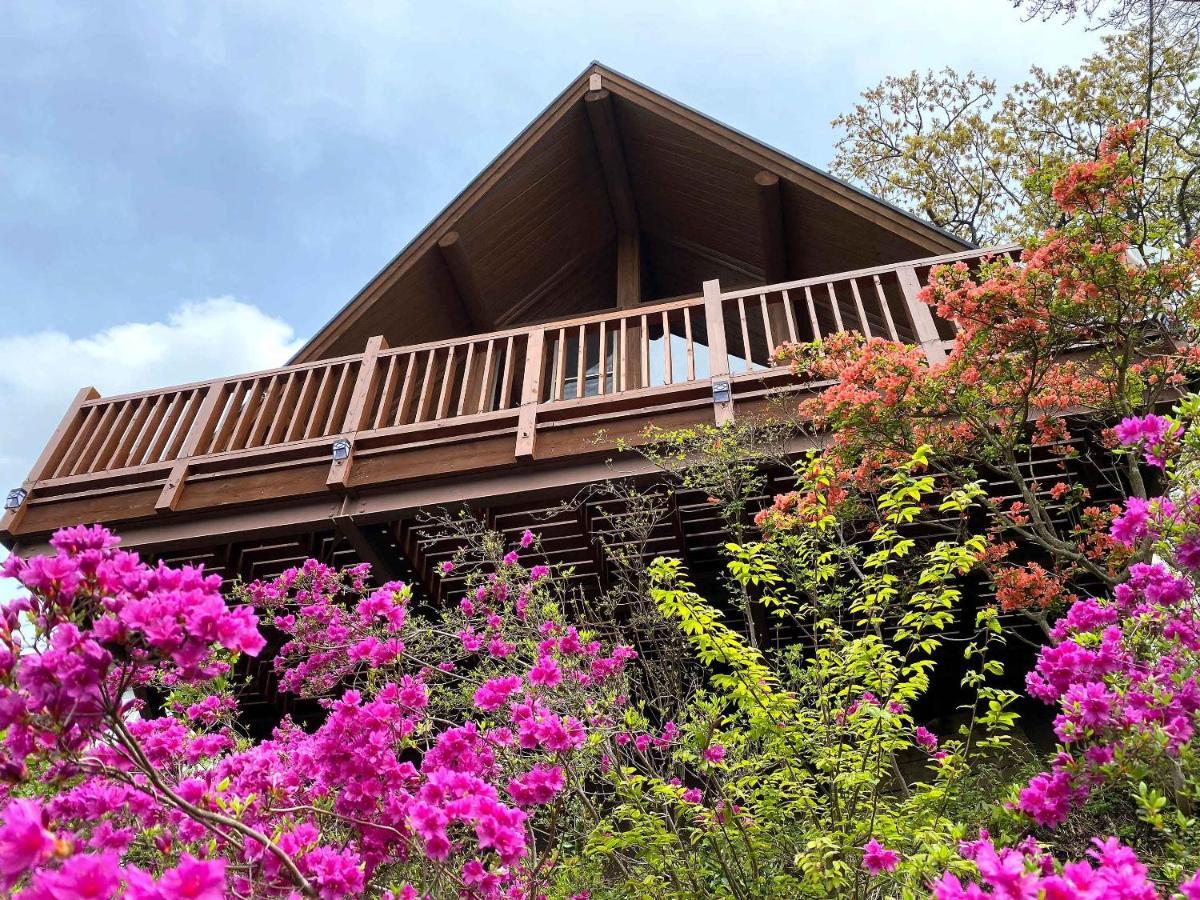 A Private Log House With Mt Fuji View & Piano - "Thangtong House Japan" Kannami Exterior photo
